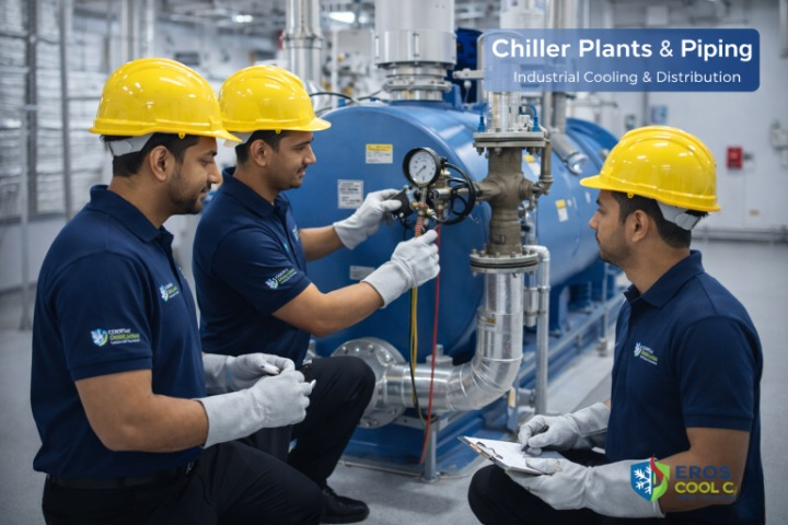 Chilled Water AHU System Pune MIDC Navi Mumbai